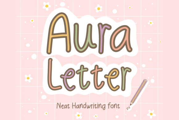 Aura Letter: A Cheerful Font for Editorial Design
