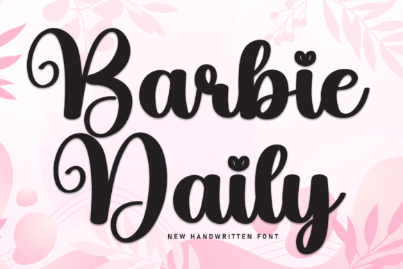 Barbie Daily Font for Web Design