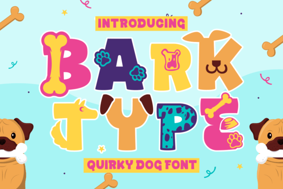 Bark Type: A Playful Font for Creative Projects