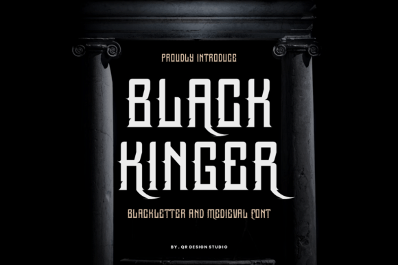 Black Kinger: Bold Type for Editorial Impact