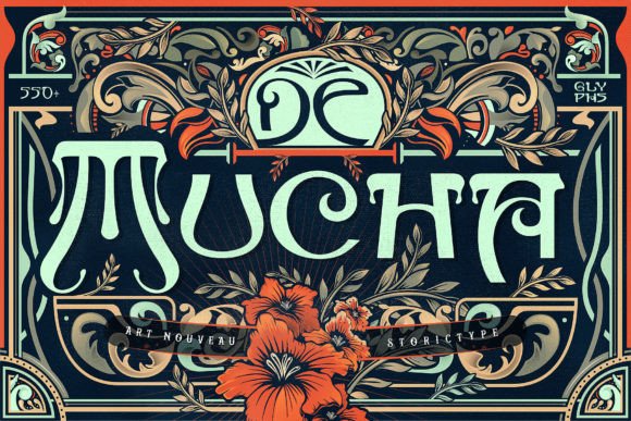 De Mucha: A Bold Font for Business Branding