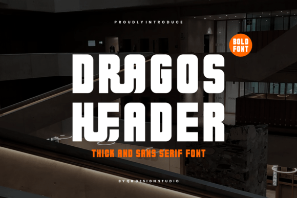 Dragos Header: A Bold Sans Serif for Real Projects