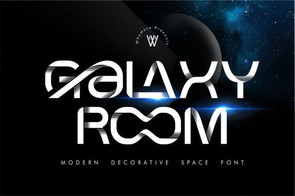 Galaxy Room: A Bold Font for Modern Design
