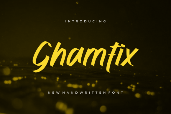 Ghamfix: A Bold Font for Web Design