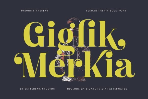 Giglik Merkia: Elegant Serif Font