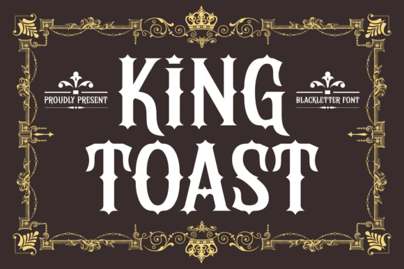 King Toast Font for Web Design