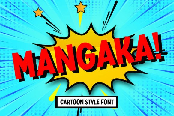 Mangaka: A Bold Font for Kids' Campaigns