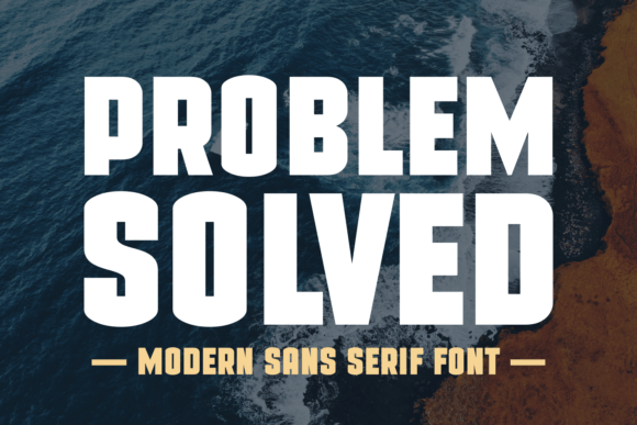 Problem Solved: A Bold Sans Serif for Creative Projects