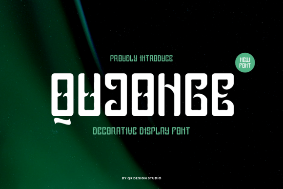 Qujonge: A Bold Decorative Font for Stylish Design