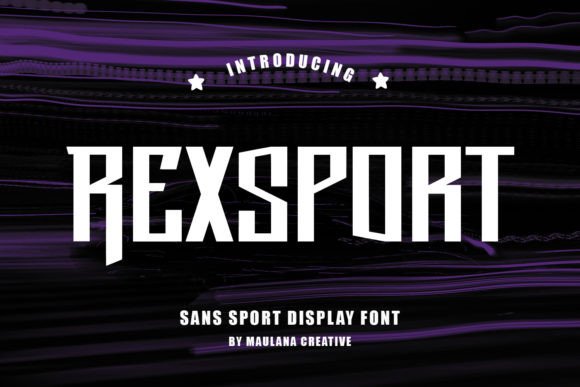 Rexsport: A Bold Font for Business Branding