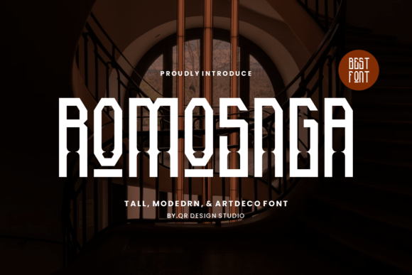 Romosnga: Bold Blackletter for Branding