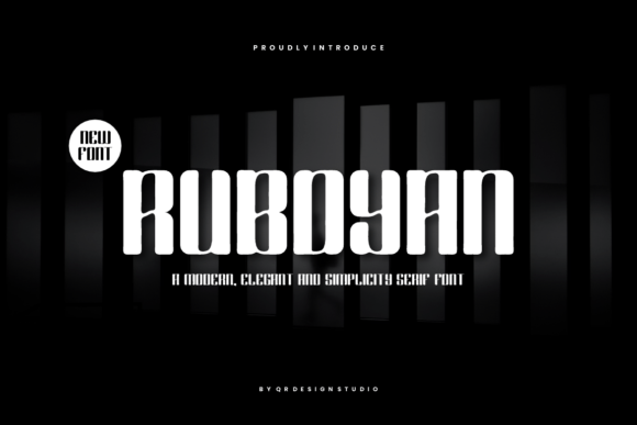 Ruboyan Font: Bold & Beautiful