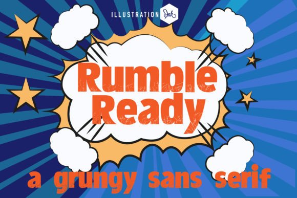 Rumble Ready Font: Bold & Uncompromising