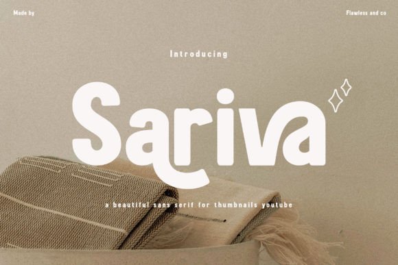Sariva: A Bold Sans Serif for Business