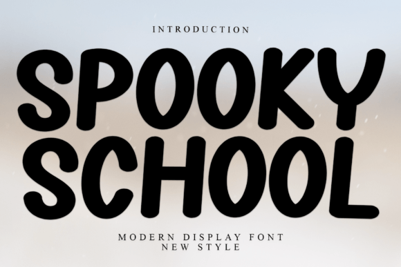 Simple Spooky Font