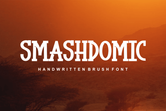 Smashdomic: A Bold Font for Creative Campaigns
