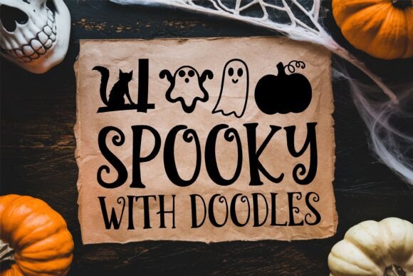 Spooky with Doodles Font