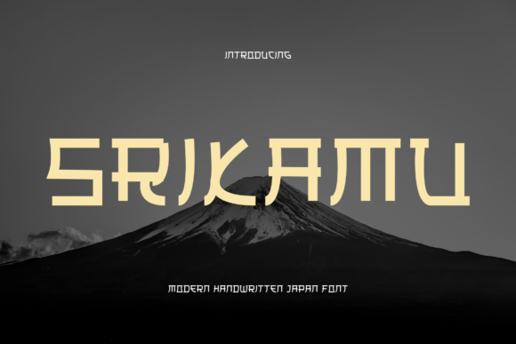 Srikamu: A Bold Typeface for Creative Design