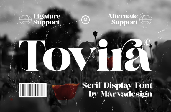 Tovira: A Bold Serif Font for Web Design