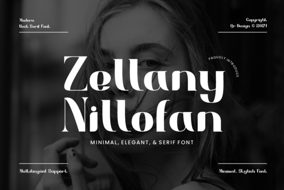 Zellany Nillofan: A Bold Serif for Campaigns